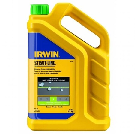 Irwin Irwin Strait-Line 586-65106 5-Lb. Fluorescent Greenchalk Refill 586-65106
